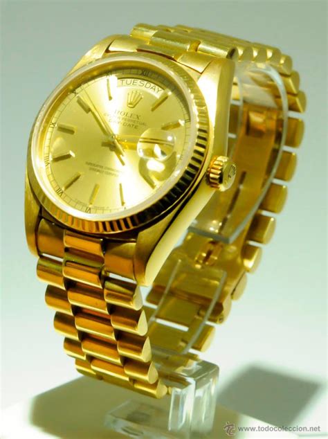 rolex de oro precio